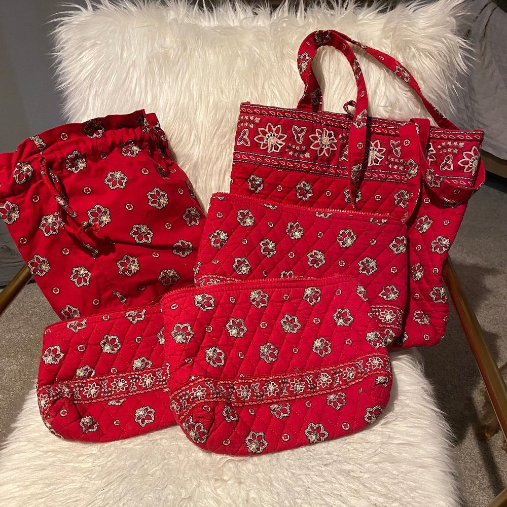 Vera Bradley Red Bandana
